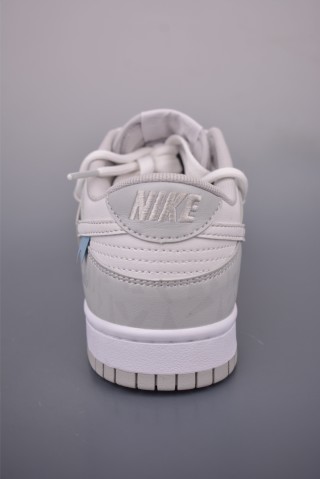 Nike SB Dunk Low 'Grey / White' view 4
