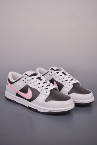 Nike SB Dunk Low 'Grey / Pink' view 1