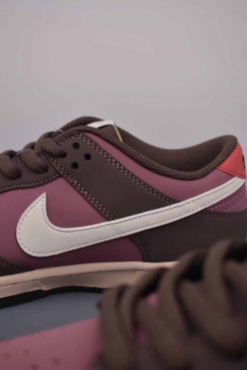 Nike SB Dunk Low 'Wudang' 'Brown / Red' view
