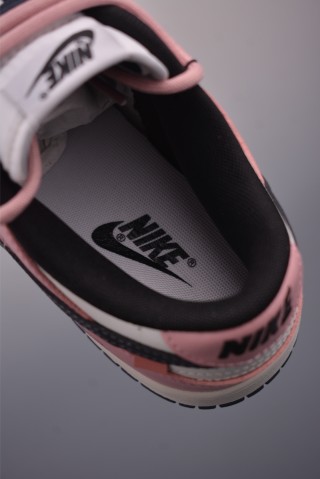 Nike SB Dunk Low 'Black / Pink' view 9