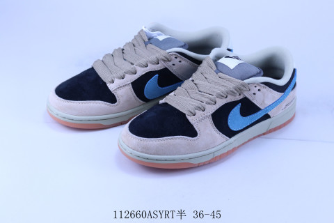 Nike SB Dunk Low Pro 'Black / Brown / Blue' view 5