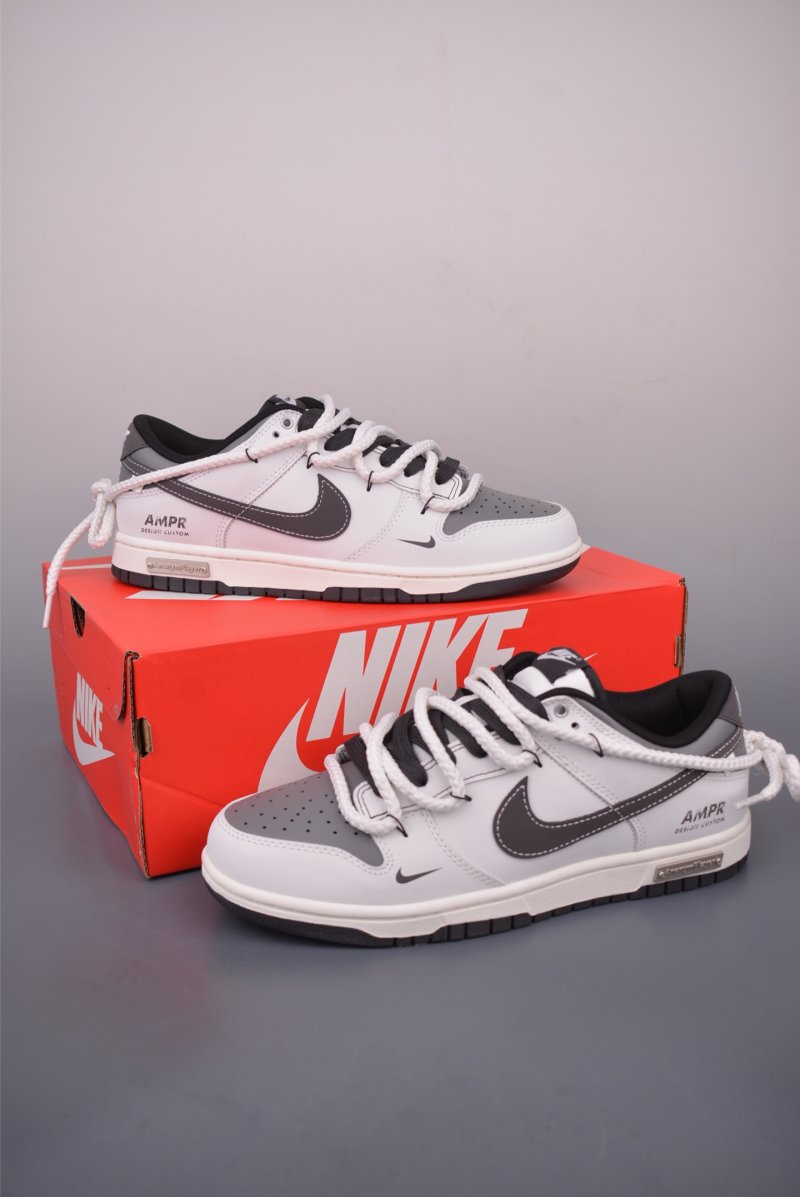 Nike SB Dunk Low 'White / Grey' view