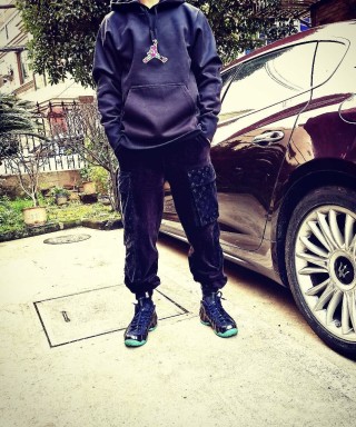 Nike Foamposite Pro 'Dark Obsidian' view 5