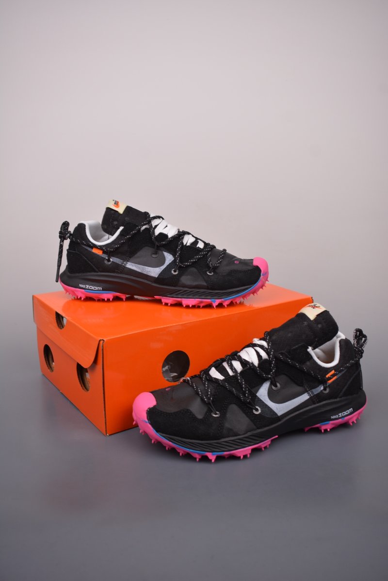 Off-White x Nike Zoom Terra Kiger 5 'White / Blue' view