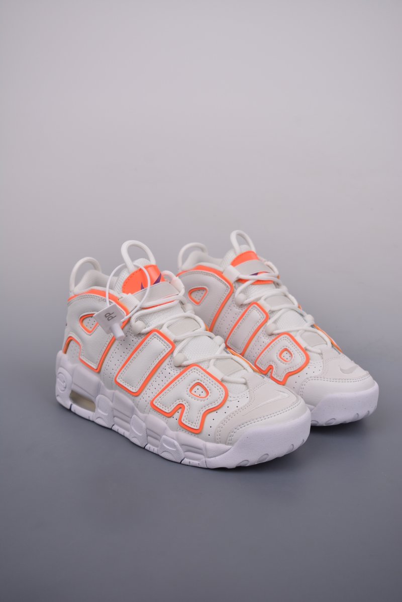 Nike Air More Uptempo 'White / Orange'