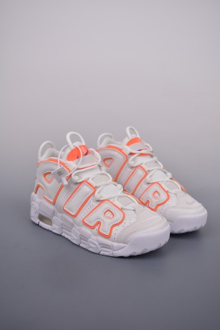 Nike Air More Uptempo 'White / Orange' view 1