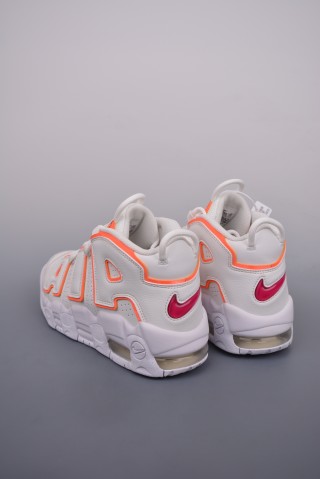 Nike Air More Uptempo 'White / Orange' view 2