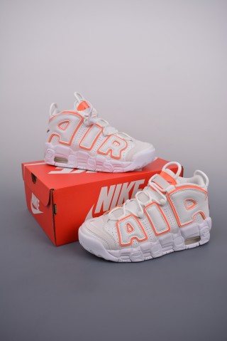 Nike Air More Uptempo 'White / Orange' view 5
