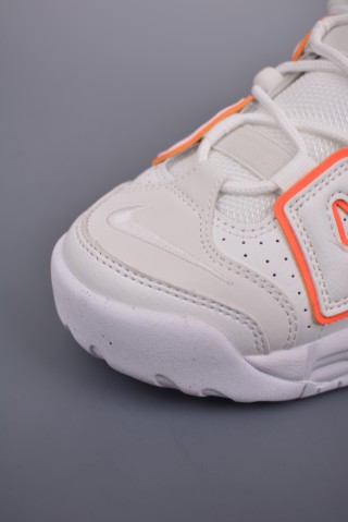 Nike Air More Uptempo 'White / Orange' view 6