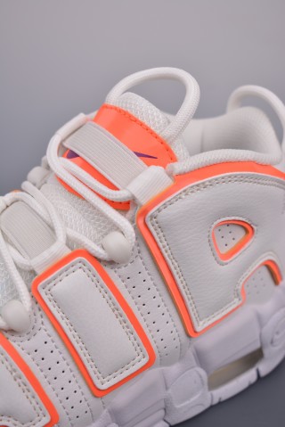 Nike Air More Uptempo 'White / Orange' view 7