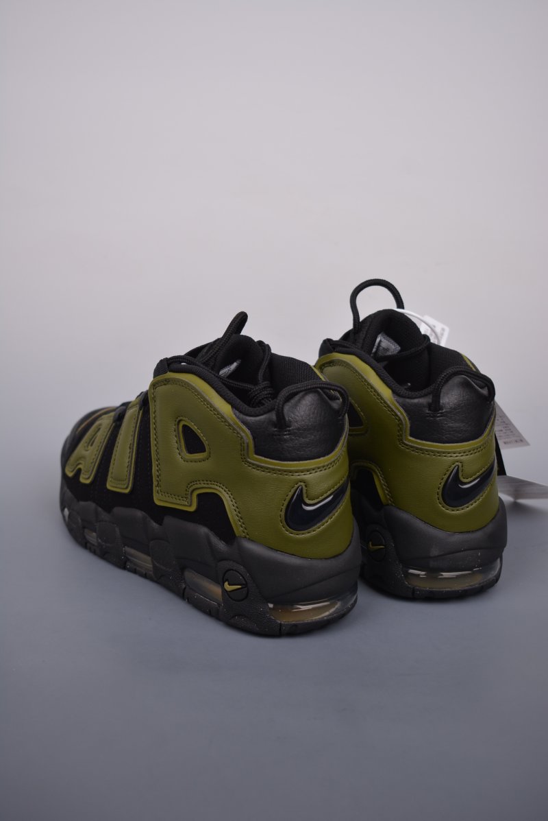 Nike Air More Uptempo 'Black / Green' view