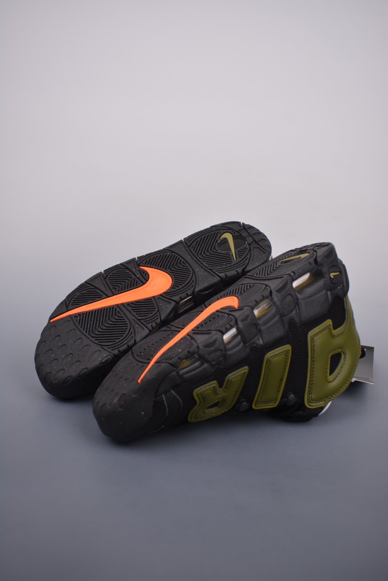 Nike Air More Uptempo 'Black / Green' view