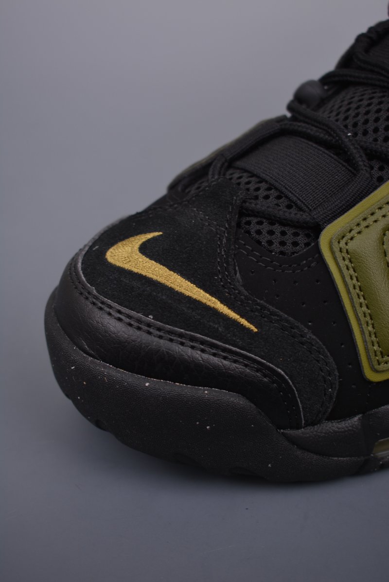 Nike Air More Uptempo 'Black / Green' view