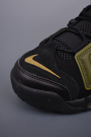 Nike Air More Uptempo 'Black / Green' view 6