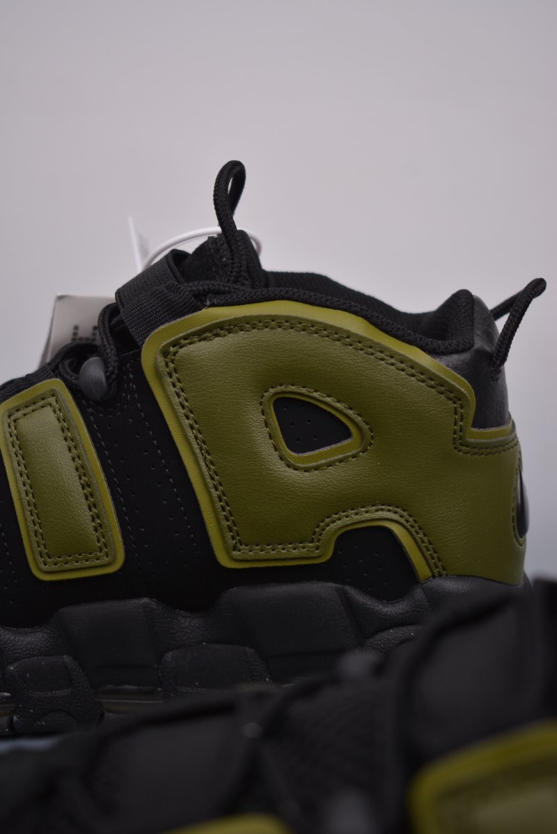 Nike Air More Uptempo 'Black / Green' view