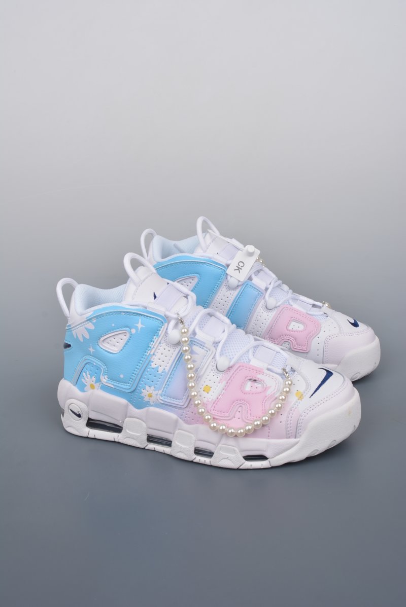 Nike Air More Uptempo 'Blue / Pink'