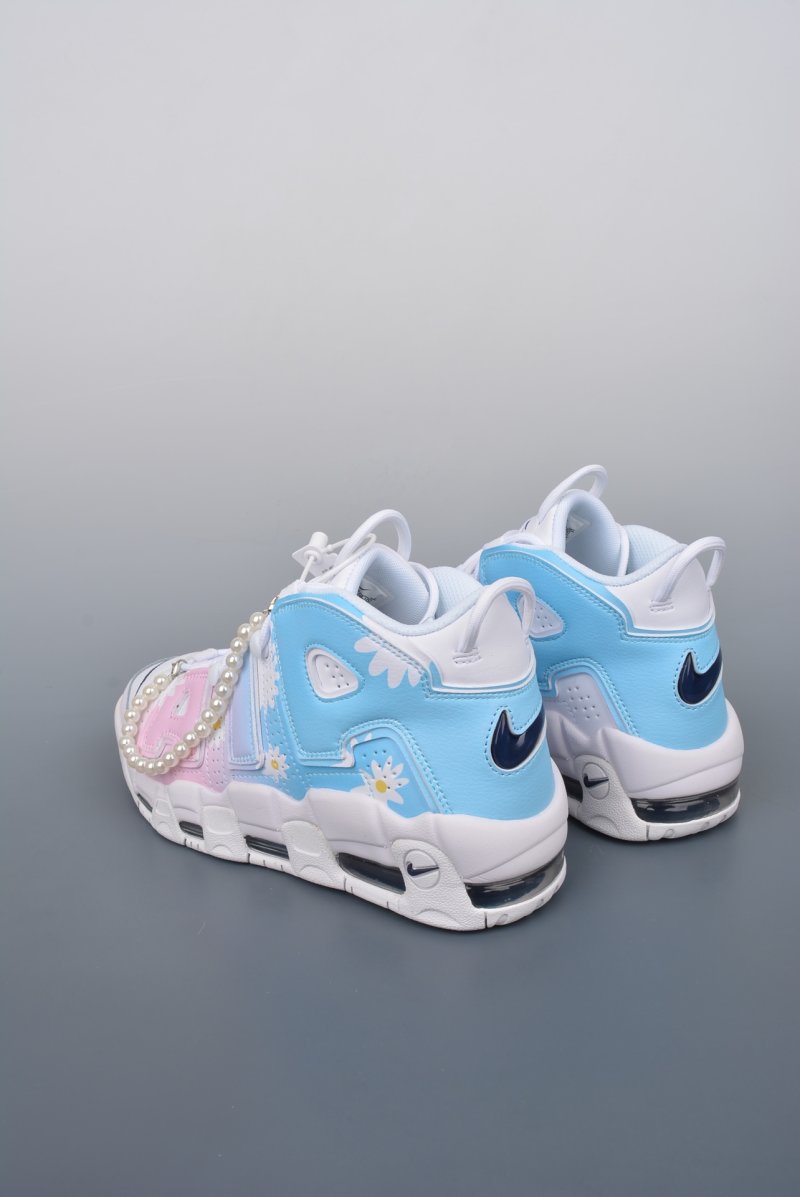 Nike Air More Uptempo 'Blue / Pink' view