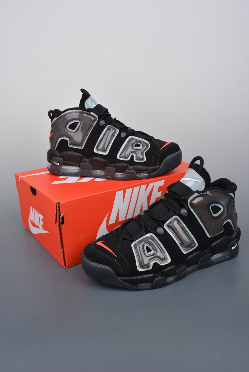 Nike Air More Uptempo 'Black / Blue' view