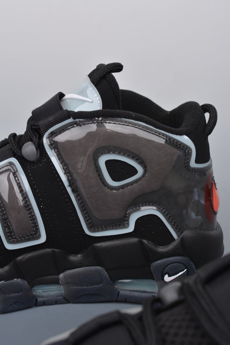 Nike Air More Uptempo 'Black / Blue' view