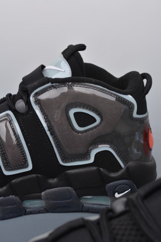 Nike Air More Uptempo 'Black / Blue' view 8