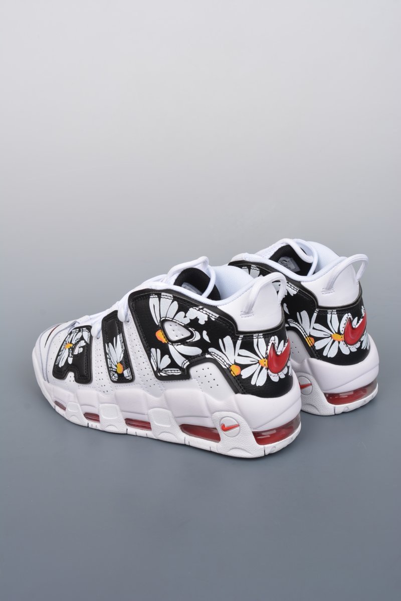 Nike Air More Uptempo 'Black / White' view