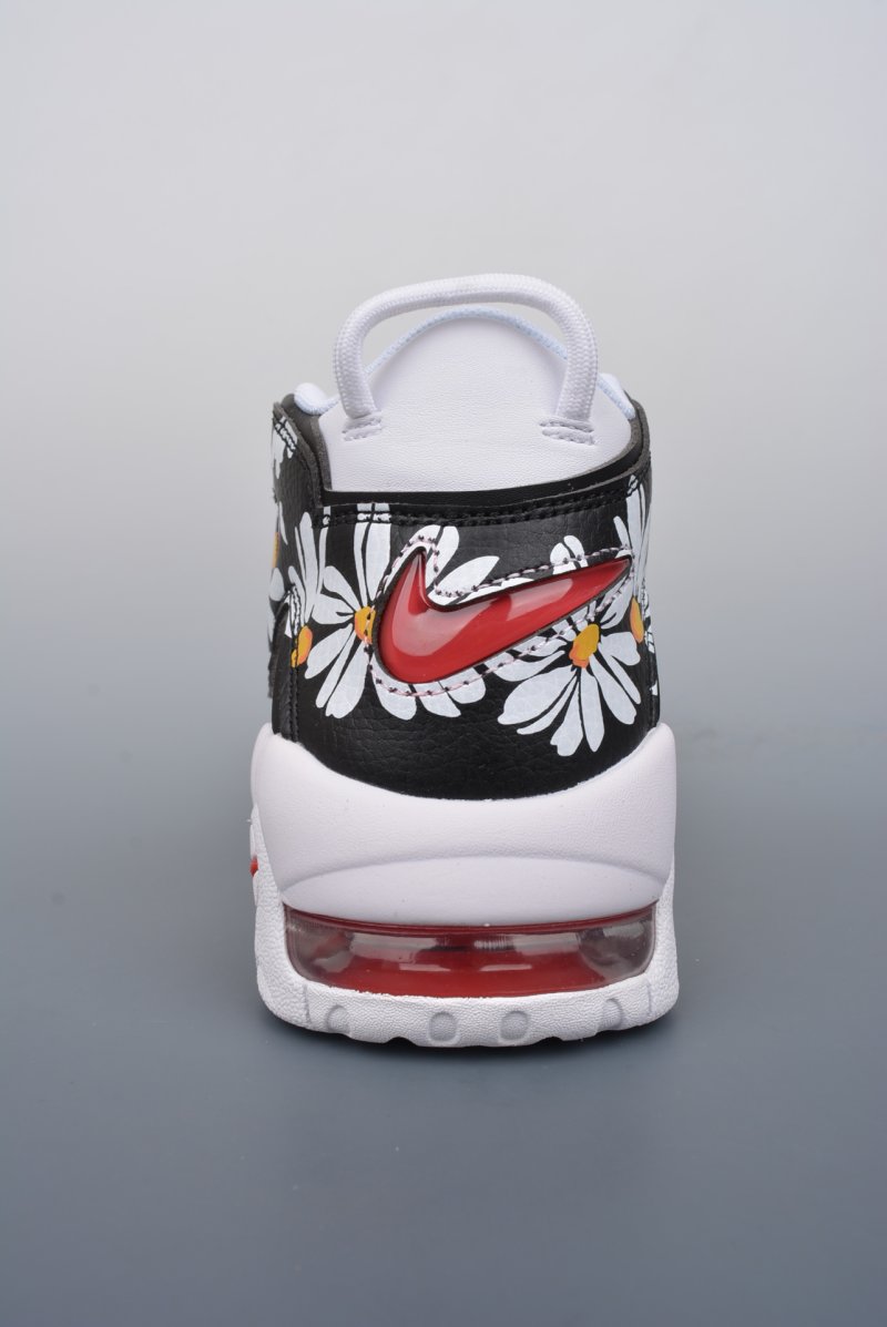 Nike Air More Uptempo 'Black / White' view