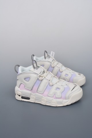 Nike Air More Uptempo 'White / Purple / Pink' view 1