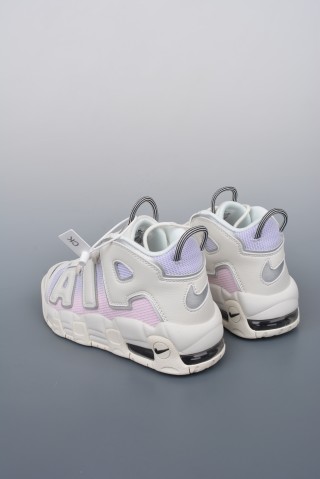 Nike Air More Uptempo 'White / Purple / Pink' view 2