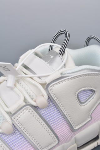 Nike Air More Uptempo 'White / Purple / Pink' view 7