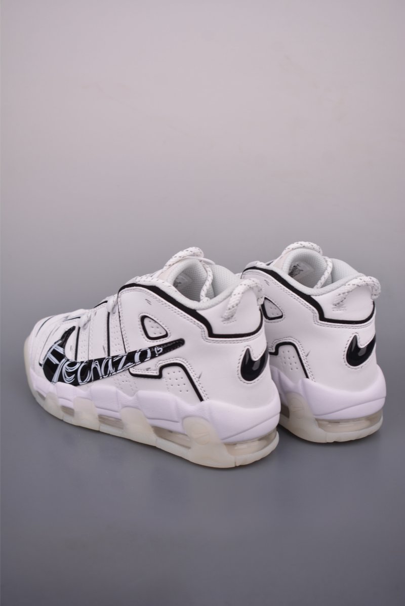 Nike Air More Uptempo 'White / Black' view