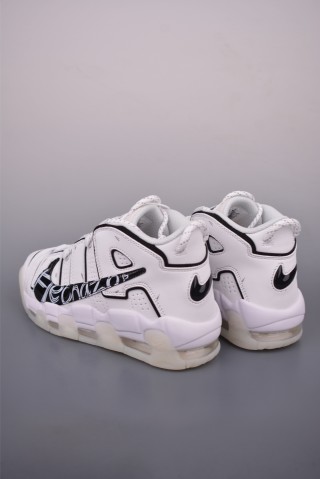 Nike Air More Uptempo 'White / Black' view 2