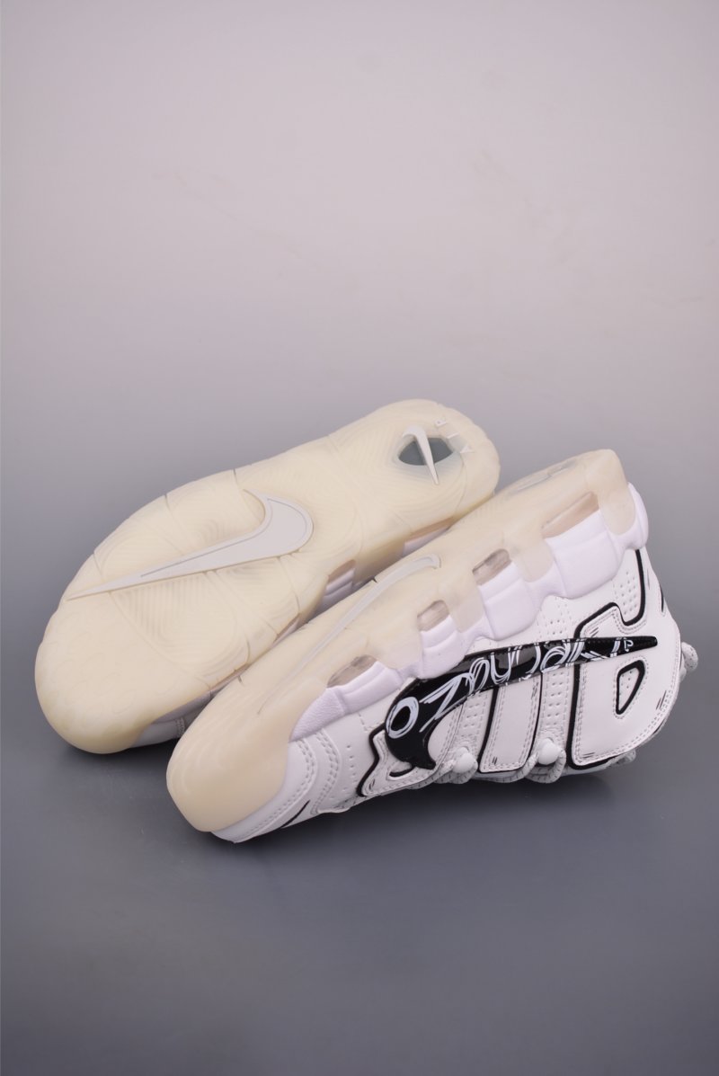 Nike Air More Uptempo 'White / Black' view