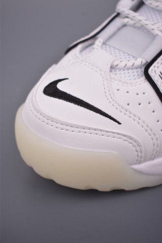 Nike Air More Uptempo 'White / Black' view 6