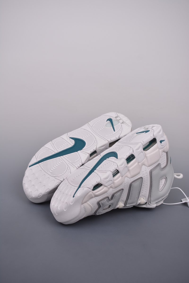 Nike Air More Uptempo 'Grey / Green' view