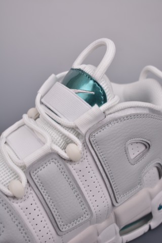Nike Air More Uptempo 'Grey / Green' view 7