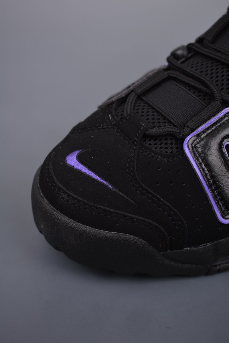 Nike Air More Uptempo 'Black / Purple' view