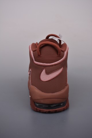 Nike Air More Uptempo 'Chocolate Brown' view 4