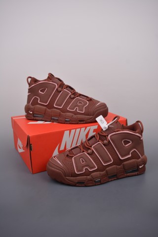 Nike Air More Uptempo 'Chocolate Brown' view 5