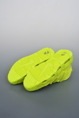 Nike Air More Uptempo 'Neon Yellow' view 3