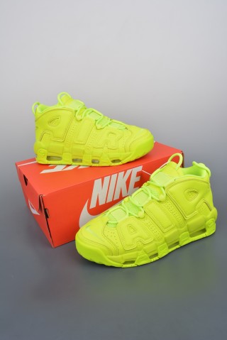 Nike Air More Uptempo 'Neon Yellow' view 5