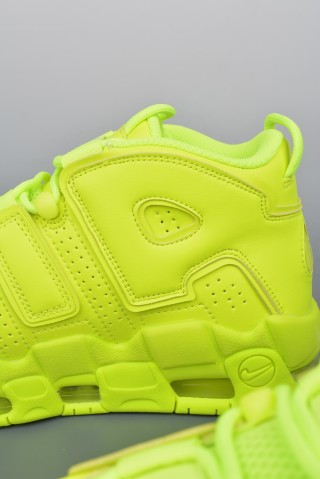 Nike Air More Uptempo 'Neon Yellow' view 8