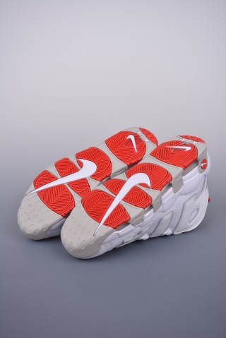 Nike Air More Uptempo 'White / Red' view 3