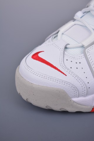 Nike Air More Uptempo 'White / Red' view 6