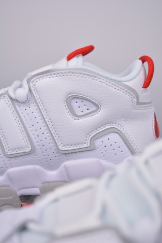 Nike Air More Uptempo 'White / Red' view 8