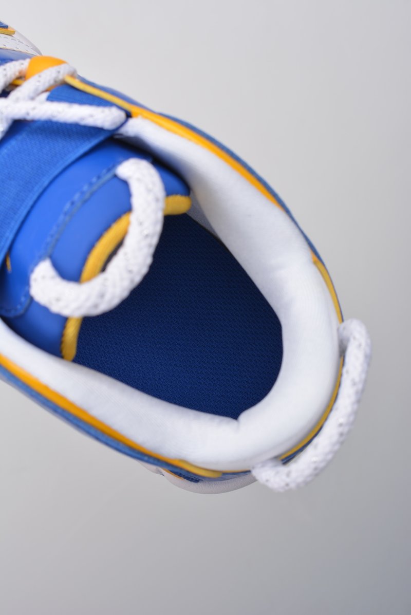 Nike Air More Uptempo 'White / Blue / Yellow' view