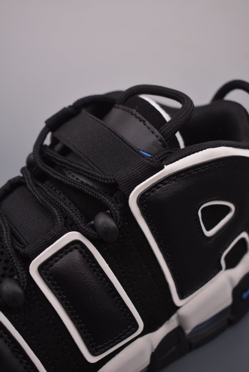 Nike Air More Uptempo 'Black / White / Blue' view