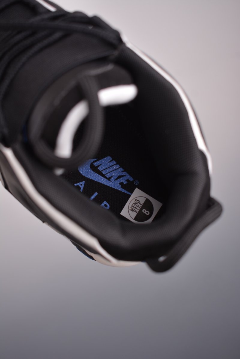 Nike Air More Uptempo 'Black / White / Blue' view