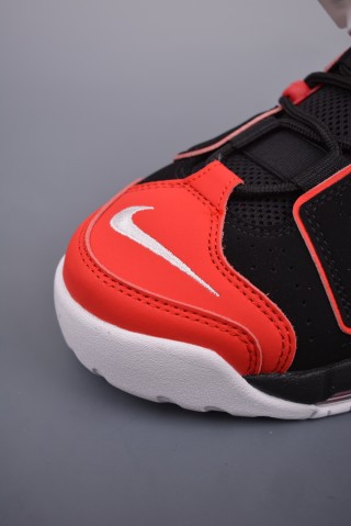 Nike Air More Uptempo 'Black / Red' view 6