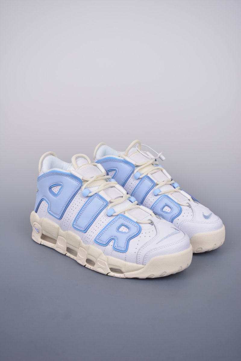 Nike Air More Uptempo 'White / Beige / Blue'