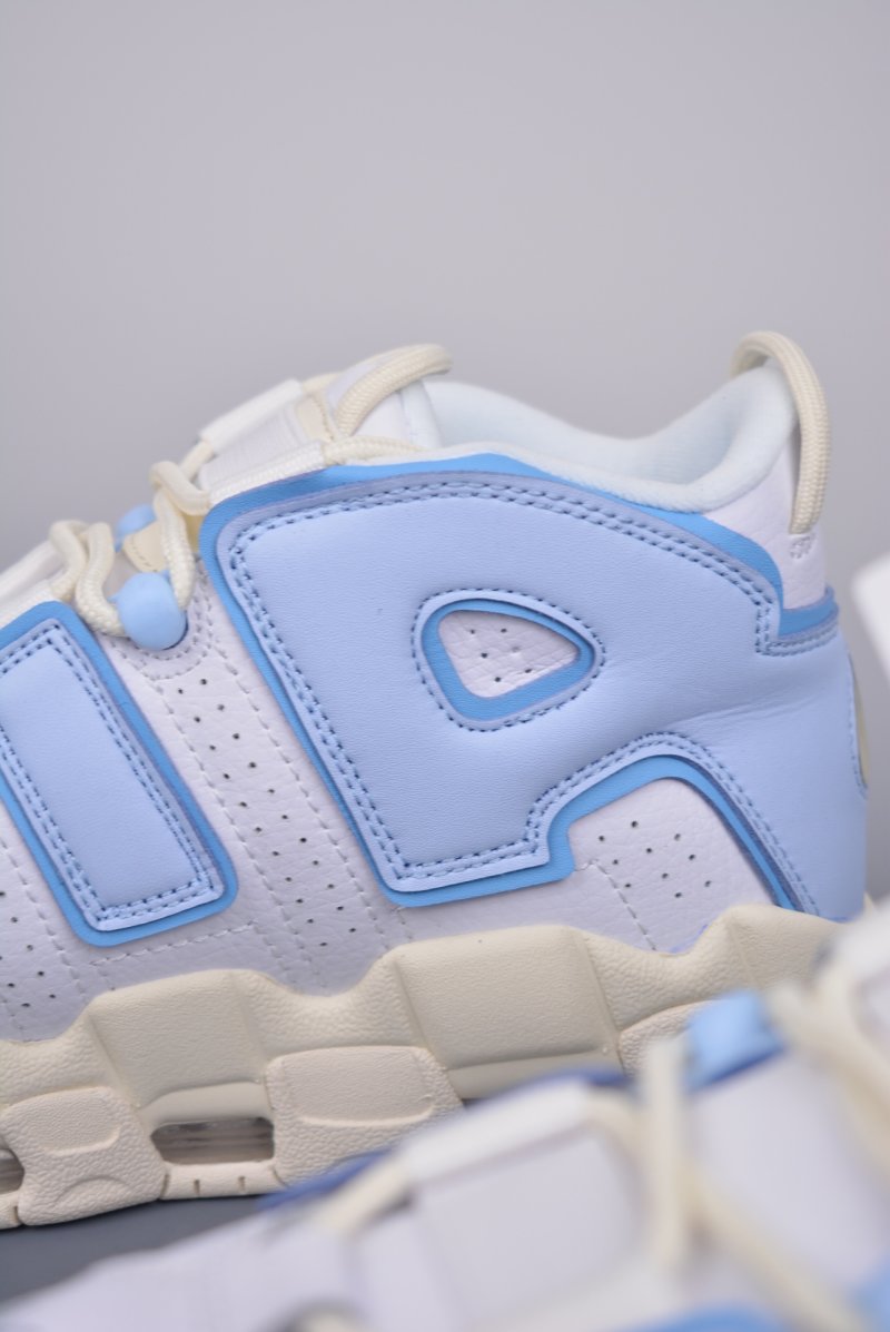 Nike Air More Uptempo 'White / Beige / Blue' view